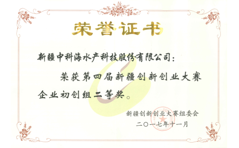 2017中国创新创业大赛 新疆二等奖 入围国赛
